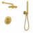 Brushed Gold/Brushed Nickel