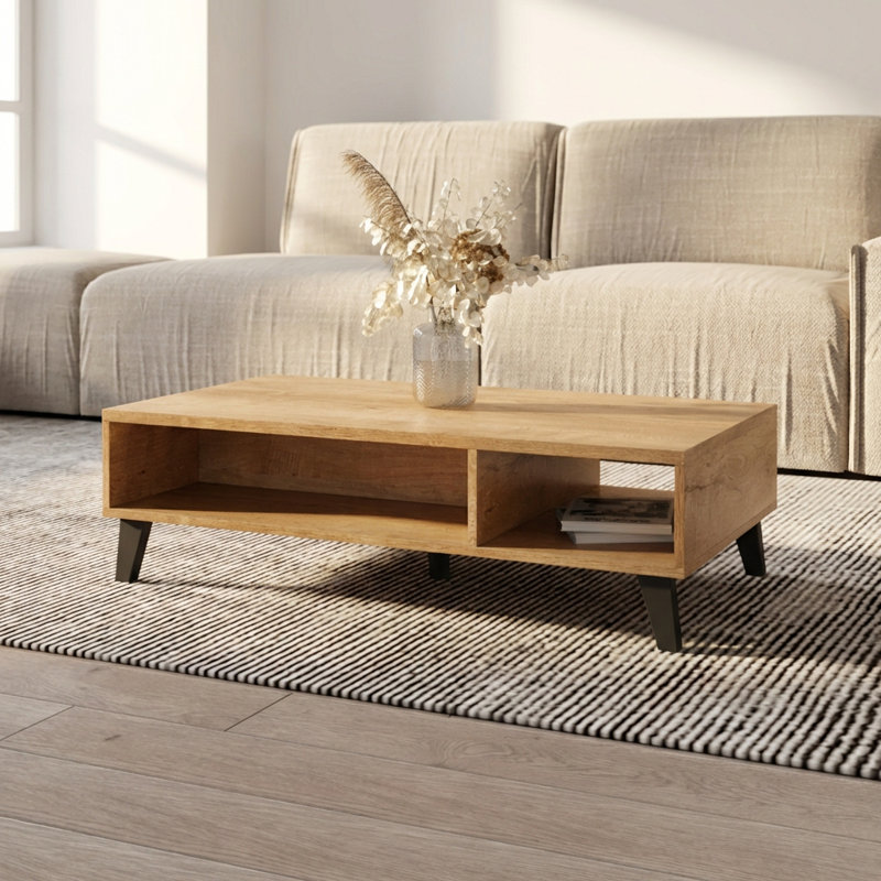 43.3" Coffee Table with Matte Finish