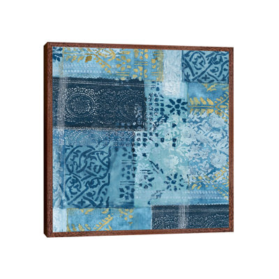 Alhambra II Indigo - Print on Canvas