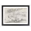 Landscape Sketch by Gong Xian - Picture Frame Drawing Print-55641174-55641173