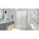 60" W x 36" D x 78" H Semi-Frameless Rectangle Shower Kit