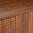 Ruston 59-Inch Mid-Century Modern Sideboard With Geometric Carved Doors And Legs