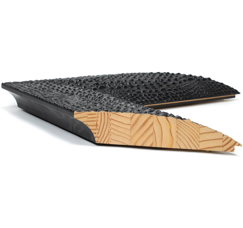 Miroir Elite, Noir, 54,5 po x 42,5 po