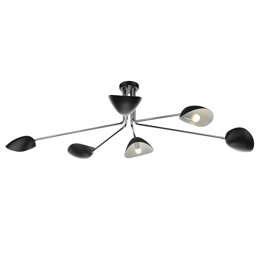 Parkchester 6-Light Semi Flush Mount