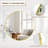 Bhagwanaram Aluminum Framed Round Wall Mirror-1128057860-1158334897