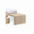 White High Gloss 4-Drawer Coffee Table