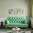 Loveseat Sofa With Tulip Pattern, Modern Upholstered Two Seater Sofa With 2 Dumpling-Shaped Throw Pillows, Comfy Couch