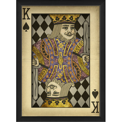 « roi of spades », impression encadrée