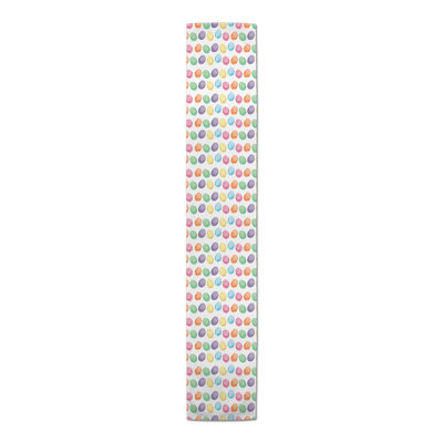 Eftemie Rectangular Polka Dots Easter Table Runner