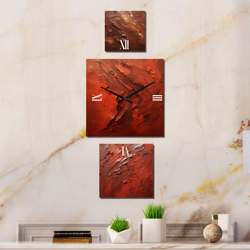 Mackinze Metal Wall Clock