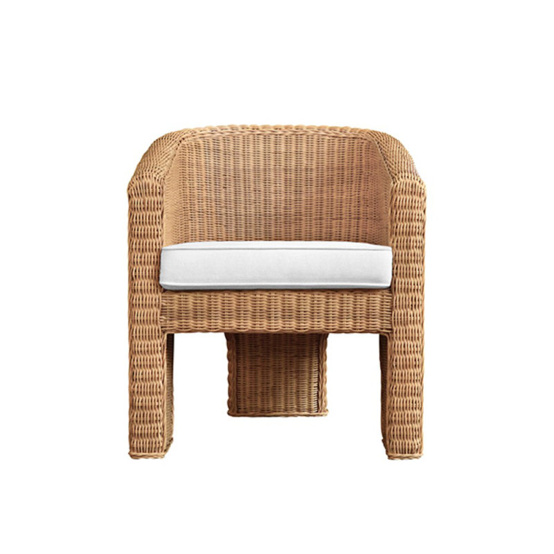 Giza Linen Barrel Chair