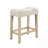 4 Piece Bar Table Set With Power Outlet And 3 Padded Stools-1724578293