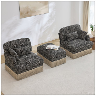 Canapé Comfy Chenille Leopard