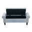 Banc de rangement en chenille 49,6 po Elisama-904300710