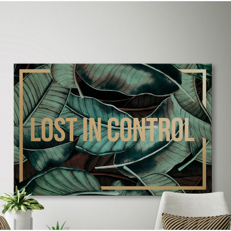 Lost In Control - Wrapped Canvas Print, 20cm H x 30cm W x 3.81cm D