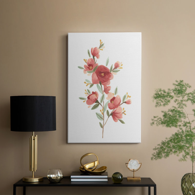 Wildflower Sprig IV - galerie sur mesure, H 18 po x l 12 po