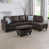Chocolate Microfiber/Microsuede