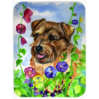 Caroline's Treasures Norfolk Terrier Glass Cutting Board