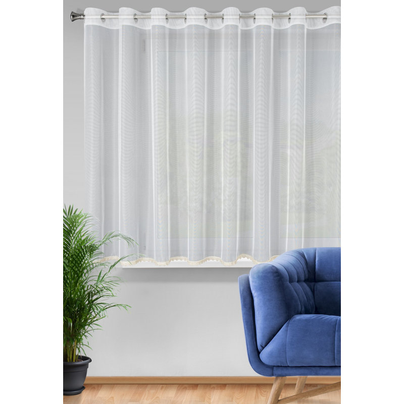 Kavantzas Sheer Curtain Single Panel