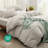  Bedsure Duvet Cover Full Size with Fitted Sheet - 4 Pieces Prewashed Cotton-Like Extra Soft Bedding Set-106246519-106246516