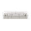 Canapé modulaire en lin de 119 po Hisamuddin-87149691