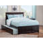 Lit plateforme en bois massif avec lit gigogne Henrichs -986316039-969733351