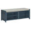 Banc de rangement 43 po patiné avec rangement-1992143308