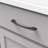 Greenwich Collection Arch Pull - 5-1/16" Center to Center Cabinet Pull Matte Black - Contemporary Hardware for Drawers & Cabinets-88489041-117026455