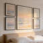 Cadre photo carré 15X15 avec passe-partout - Cadre moderne en aluminium noir avec verre trempé et ensemble de suspension murale, ensemble de 1-404822442-404822443