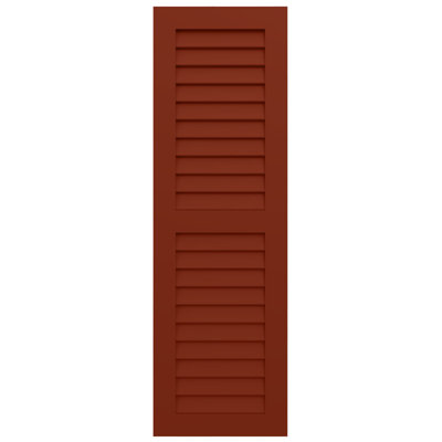 EnduraCore Composite Two Equal Louver Shutters