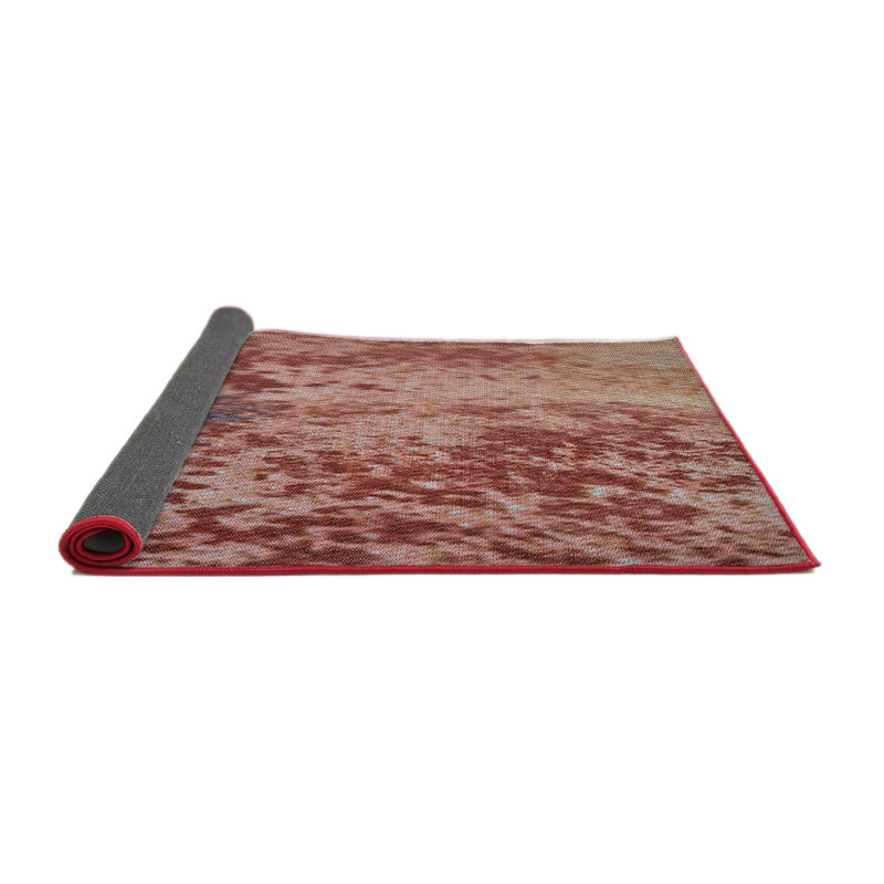 Abstract Indoor Rug, Round 7'