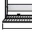 Lit escamotable avec tablettes, lit escamotable en métal au design pliable et peu encombrant-471719063