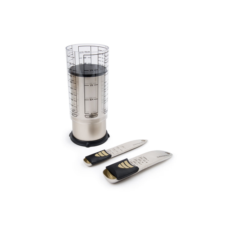 Ensemble de 3 pièces pour gobelets et cuillères à cadeau kitchenart pro essentials