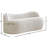 Jimmey Flair Boucle Fabric Bench-71007008