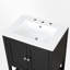  Ensemble de meuble-lavabo simple 24 "avec plateau en céramique