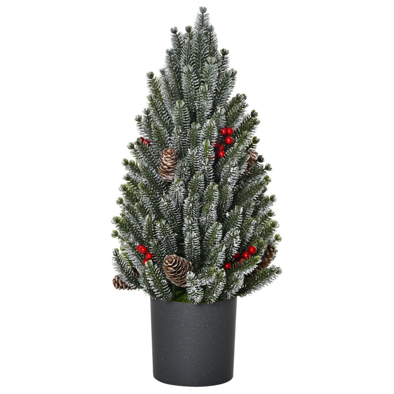 Arbre de Noël artificiel miniature 18 po