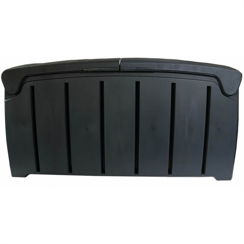 WFX Utility 115cm W 322L Water Resistant Plastic Lockable Deck Box in Black