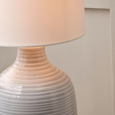 122cm Gloss Traditional Floor Lamp