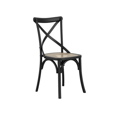 Alja 46cm H Cross Back Side Chair