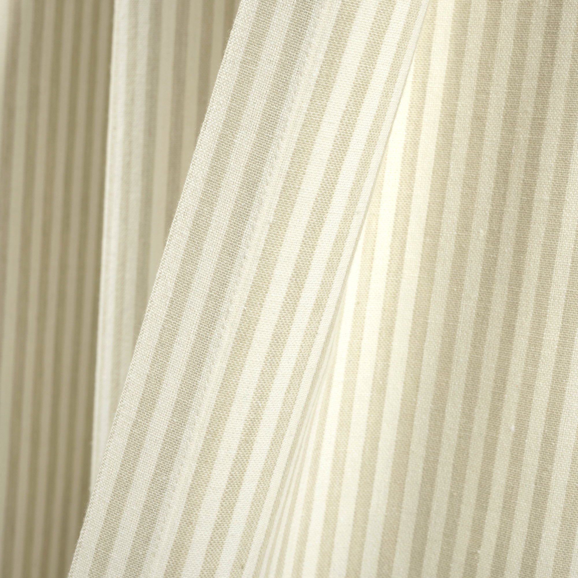 Bruno Semi Sheer Cotton Blend Curtain, 40" W x 84" L, Neutral