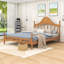 Grand lit plateforme en bois avec tête de lit et lattes-131256197-131256193