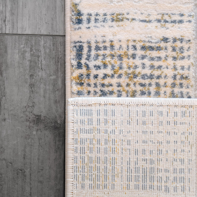 Tapis à motif géométrique, Rectangle 7 pi 10 po x 10 pi 10 po