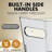 Clear Plastic Storage Bins For Kitchen Organization Or Pantry Organizers And Storage, Freezer Fridge Organizer Storage Containers Bin For Organizing Refrigerator Medicine Closet Cabinet Organizers
