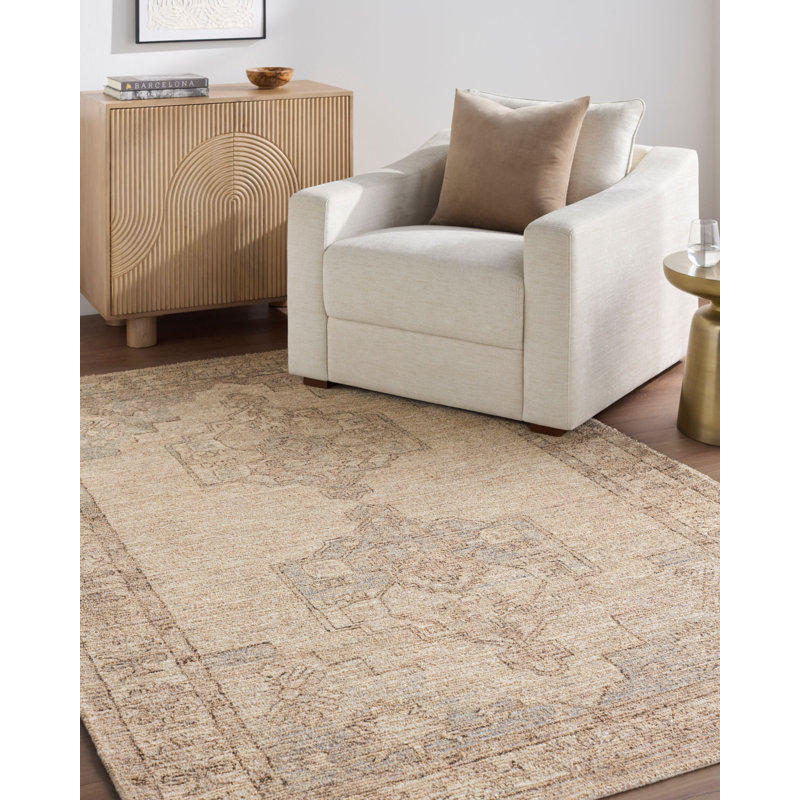 Tapis fait main Lauren Liess x Livabliss Veil, Rectangulaire 8 pi x 10 pi