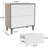 2-Drawer File Cabinet, Office Storage Cabinet For Home Office