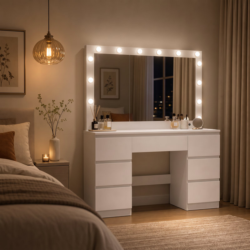 Dressing Table with Mirror