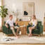 Ensemble de salon 3 pièces en velours, comprenant deux fauteuils et un canapé.-776272291-776272344