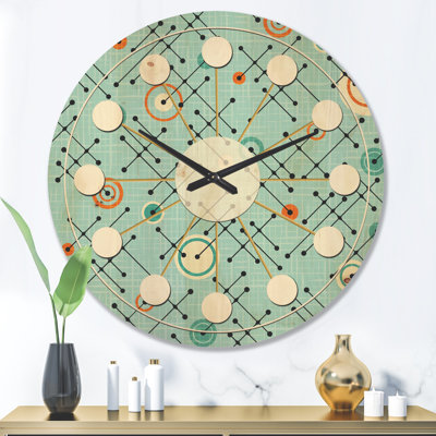Solid Wood Wall Clock