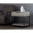 Sandisfield 1 - Drawer Metal Nightstand - Taupe-2081057511