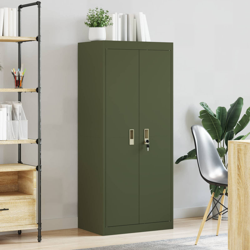 Storage Cabinet, Olive Green